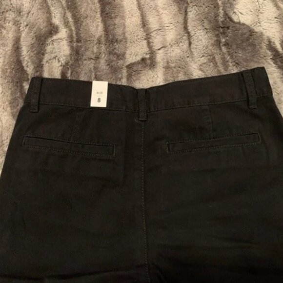 Boy's Brand New Black Dress Shorts with both, Front & Back Pockets Size 8/M - Picture 3 of 4